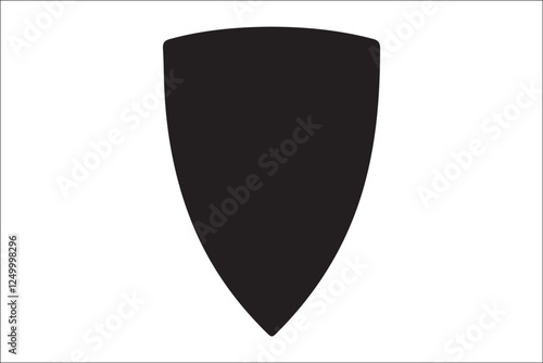 Shield Vector Icon Set for Security and Protection Designs photo