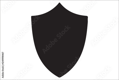 Shield Vector Icon Set for Security and Protection Designs photo