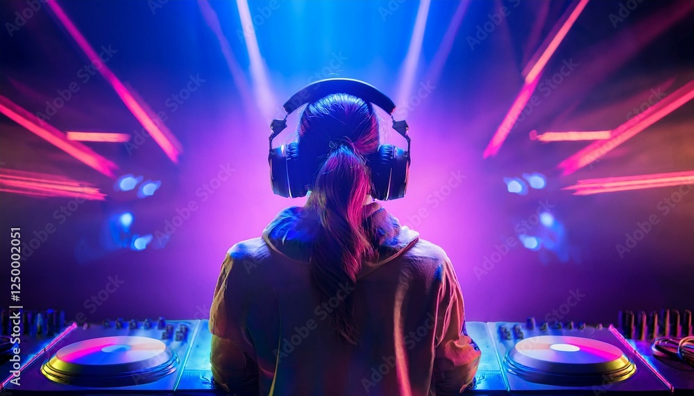 Obraz premium DJing is an art that requires creativity and skill. 