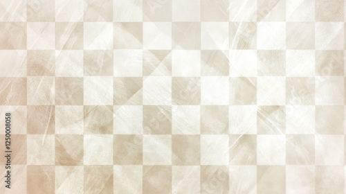 Wallpaper Mural Abstract beige checkered pattern background. Torontodigital.ca