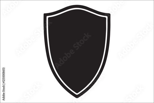 Shield Vector Icon Set for Security and Protection Designs photo