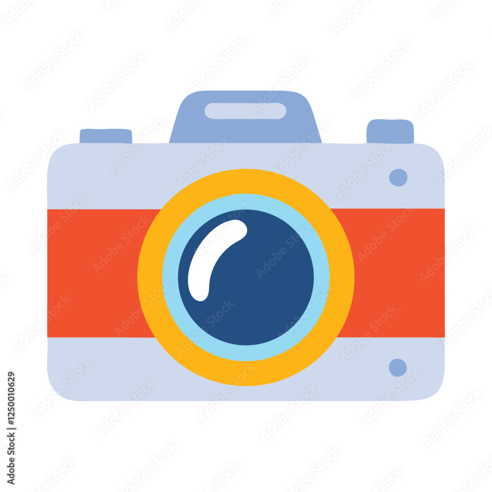 Camera travel photography illustration Camera travel photography illustration