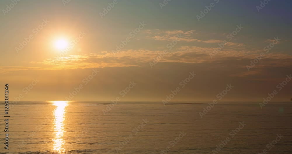 Beautiful Timelapse sunrise in golden sky background,Amazing sun clouds Beautiful Timelapse sunrise in golden sky background,Amazing sun clouds