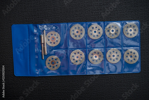 8 HSS abrasive cutting discs, diamond cutting tool,  photo