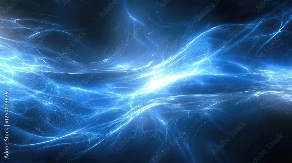 Digital Waves Flowing Through Cyberspace with Light Particles for Futuristic Motion Graphics Digital Waves Flowing Through Cyberspace with Light Particles for Futuristic Motion Graphics