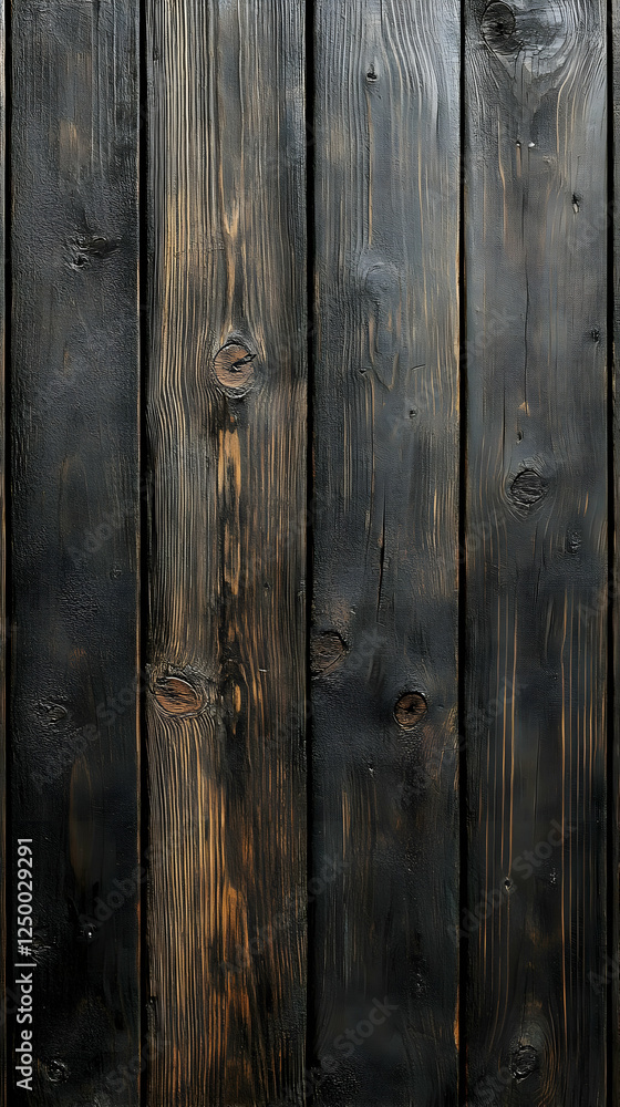 Fototapeta premium Dark Aged Wooden Planks Background
