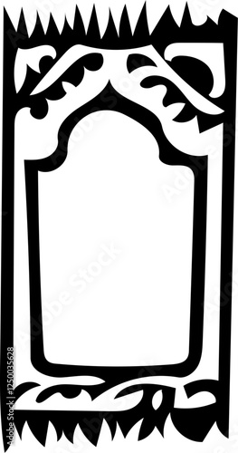 the mat or sejadah carpet using for prayer