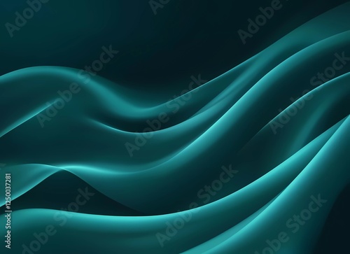 Wallpaper Mural Dark green background with a gradient and grainy texture, dark background with copy space for design or text Torontodigital.ca