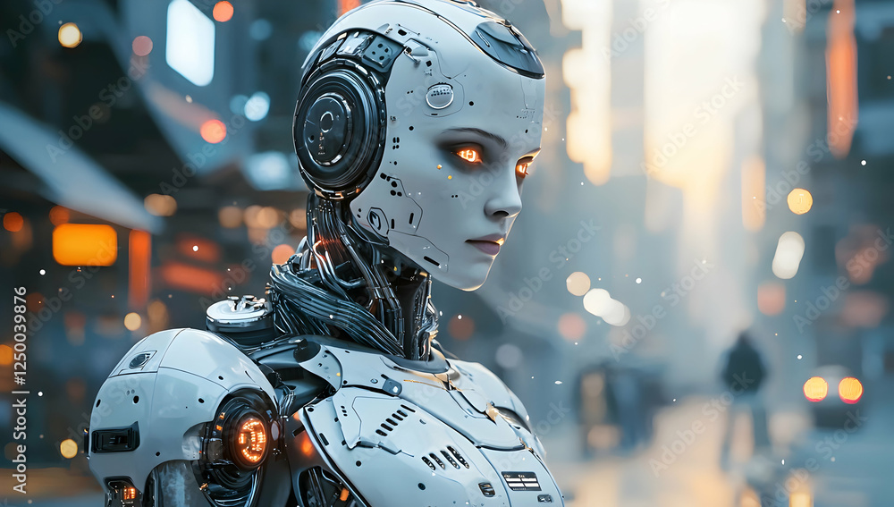 Fototapeta premium Leveraging AI in Indie Film Production for Cutting-Edge Editing and Visual Effects.