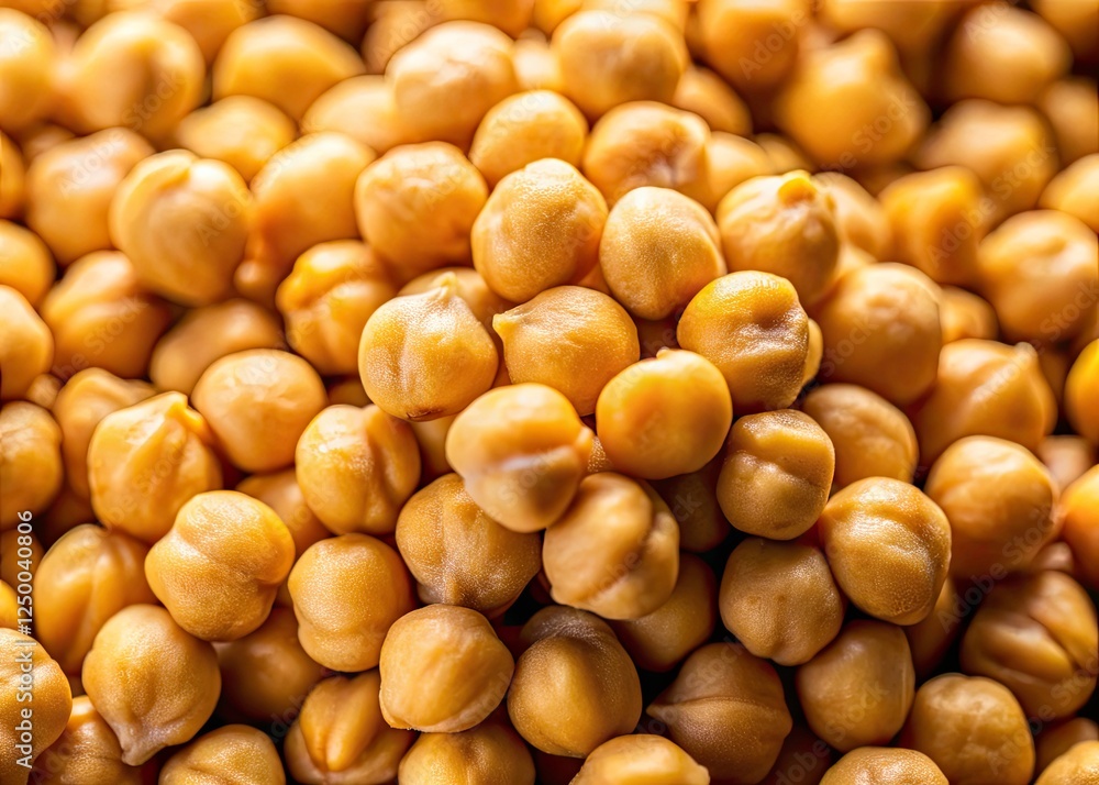 High-resolution macro shots reveal intricate garbanzo bean textures. High-resolution macro shots reveal intricate garbanzo bean textures.