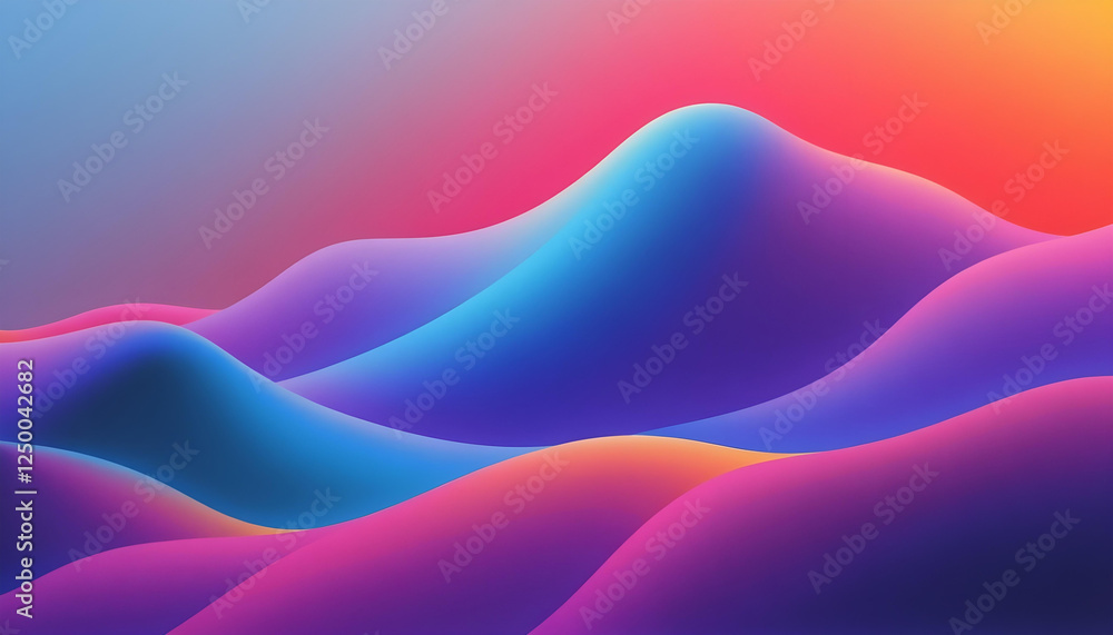 Fototapeta premium gradient color wave sport esport light texture background