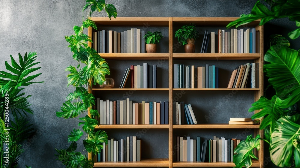 A library with bookshelves filled with books A library with bookshelves filled with books
