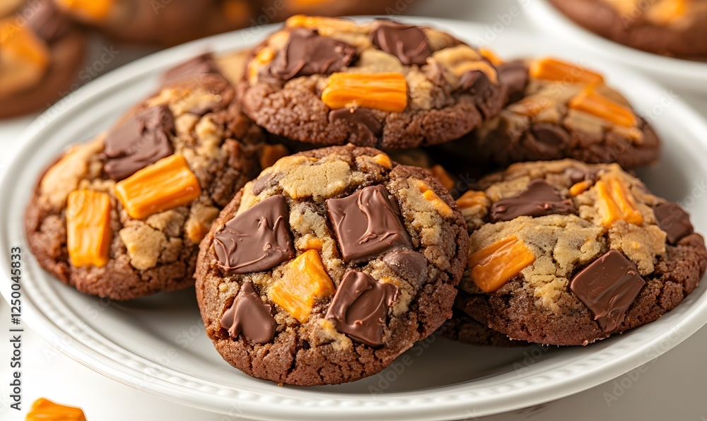 Chewy Butterfinger Cookies, Generative AI Chewy Butterfinger Cookies, Generative AI