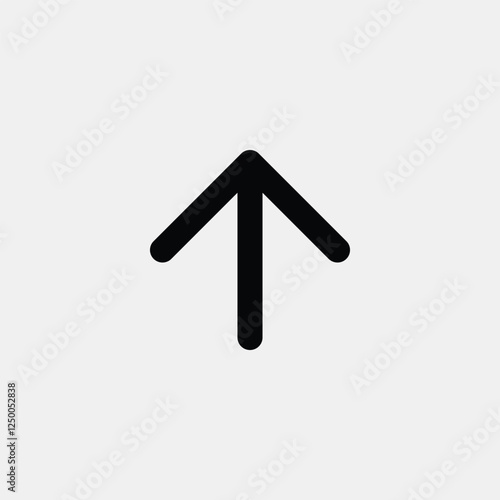 Simple Up Arrow Icon