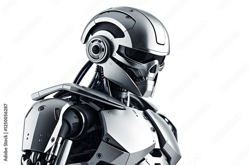 Metallic Battle Android: Advanced AI and Robotics Design Metallic Battle Android: Advanced AI and Robotics Design