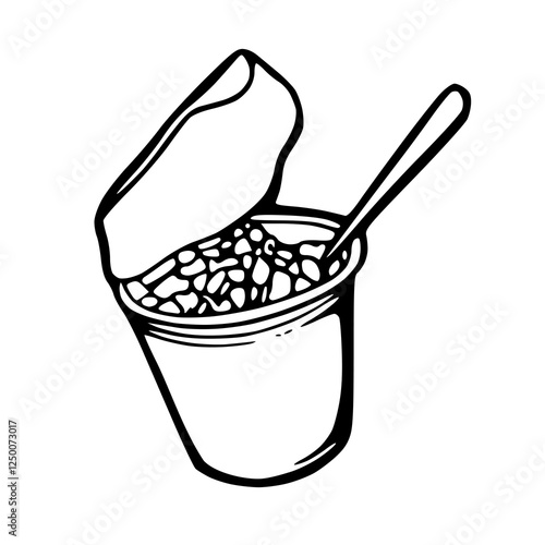 bowl of soup clipart vector