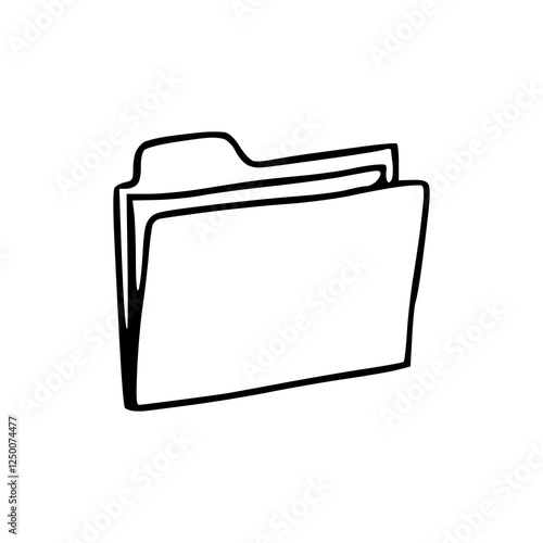 file folder with document icon