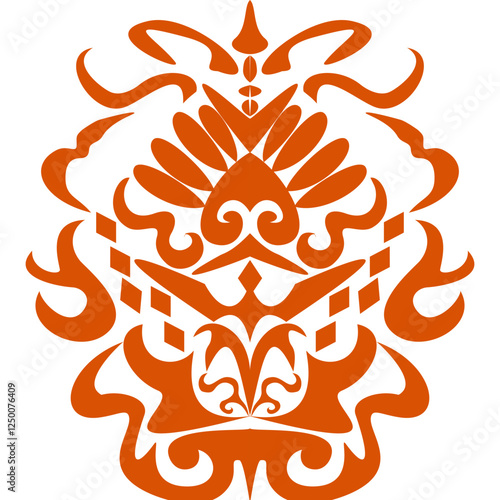 Royal Thai Elegance – Exquisite Ornamental Motif”