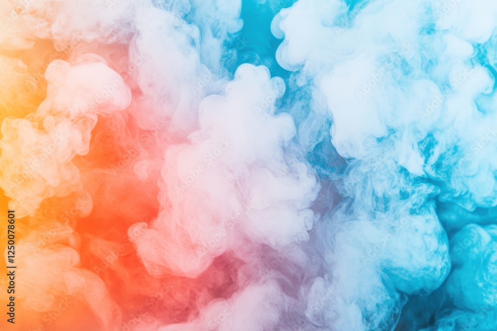 Abstract colorful smoke swirls background. Abstract colorful smoke swirls background.