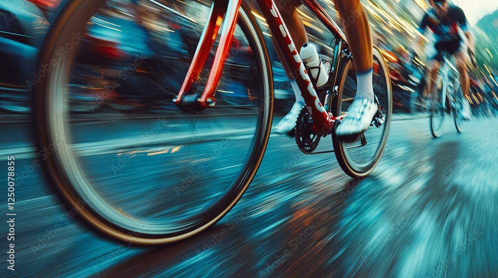 Dynamic Motion of Cyclists Riding on Wet Road Surface Dynamic Motion of Cyclists Riding on Wet Road Surface
