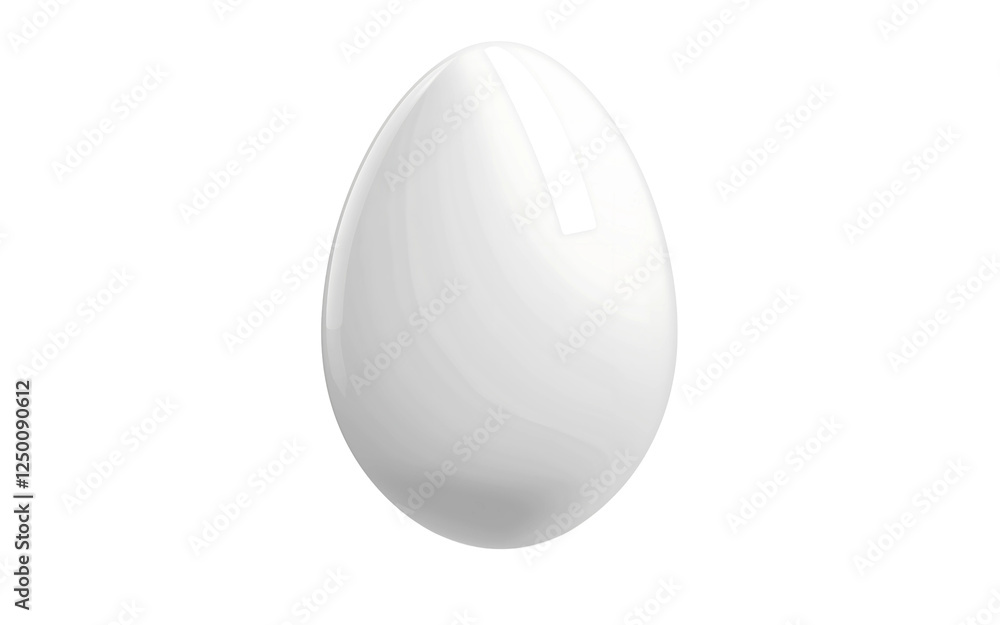 A Perfect White Egg: A pristine white egg, rendered in stunning detail, evokes a sense of simplicity, purity, and new beginnings. Its smooth, flawless surface invites contemplation. A Perfect White Egg: A pristine white egg, rendered in stunning detail, evokes a sense of simplicity, purity, and new beginnings. Its smooth, flawless surface invites contemplation.