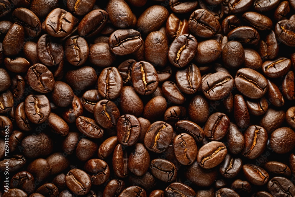 Image of Big pile of fresh roasted coffee beans. Professional photo for food blog Image of Big pile of fresh roasted coffee beans. Professional photo for food blog