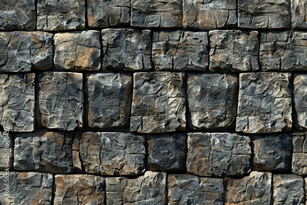 Image of Old ancient gray stone wall. Texture for background usage Image of Old ancient gray stone wall. Texture for background usage