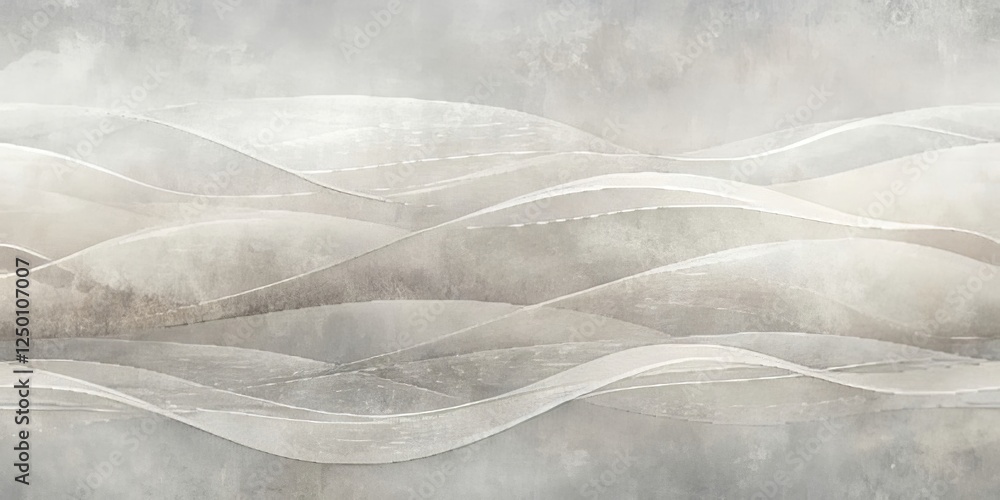 Soft Abstract Waves in Neutral Tones for Peaceful Background Design Soft Abstract Waves in Neutral Tones for Peaceful Background Design