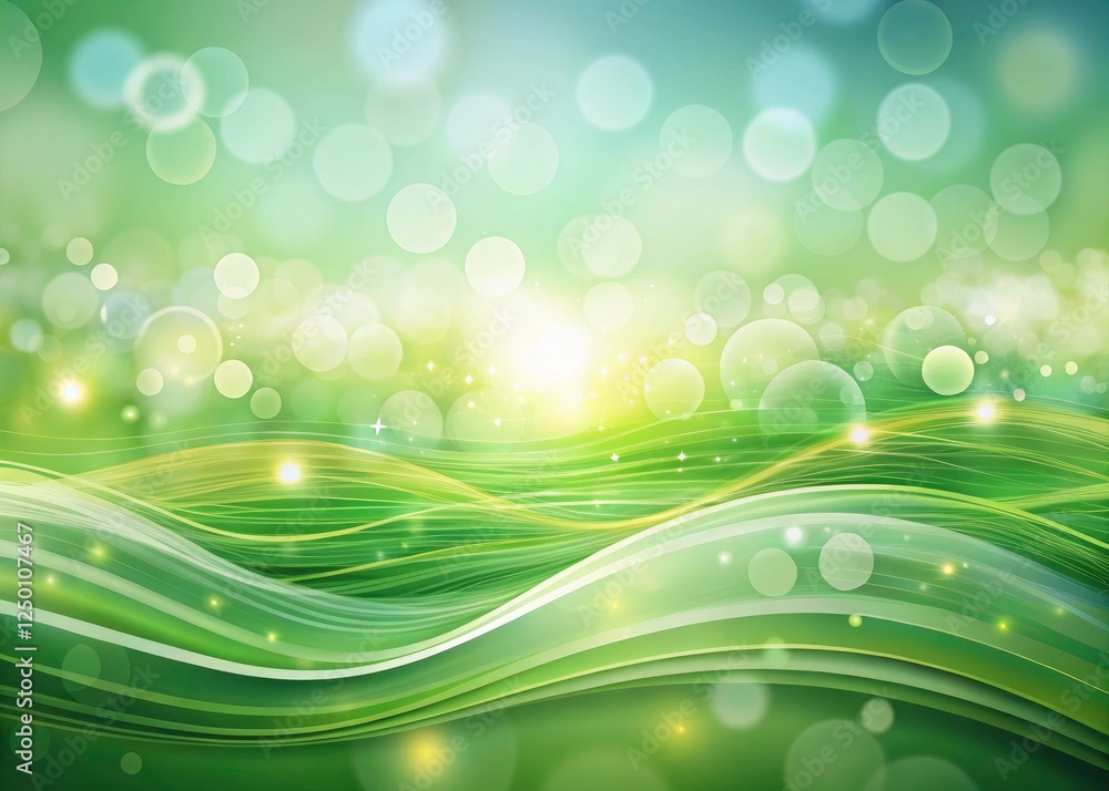 Minimalist serene green ocean waves, bokeh blurred, abstract wallpaper. Minimalist serene green ocean waves, bokeh blurred, abstract wallpaper.