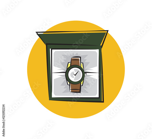 luxury watches in the box