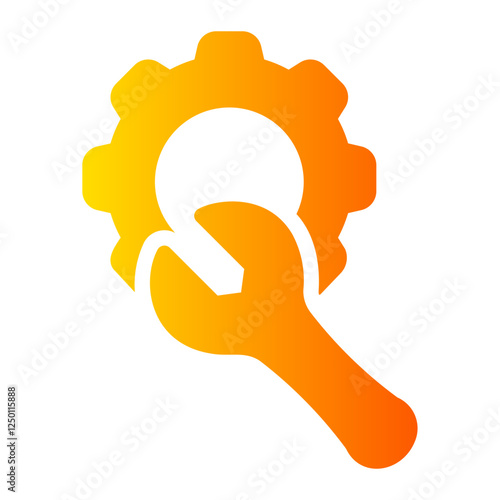 wrench Gradient icon