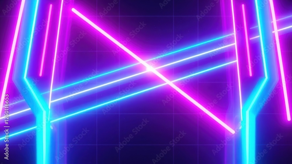 Neon glowing lines, futuristic lasers tracing, background with neon lighting. Neon glowing lines, futuristic lasers tracing, background with neon lighting.