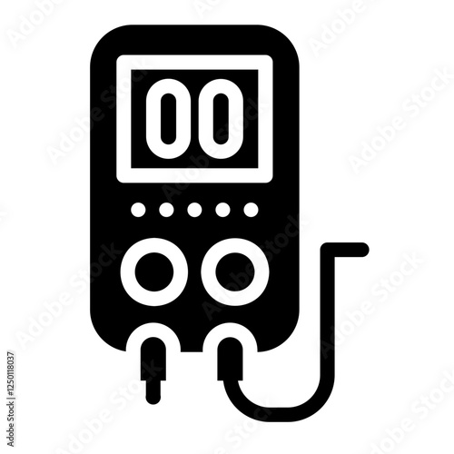 multimeter Solid icon