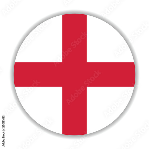England flag. England circle flag logo icon computer vector illustration design Free Download England flag. England circle flag logo icon computer vector illustration design - GFXLoad