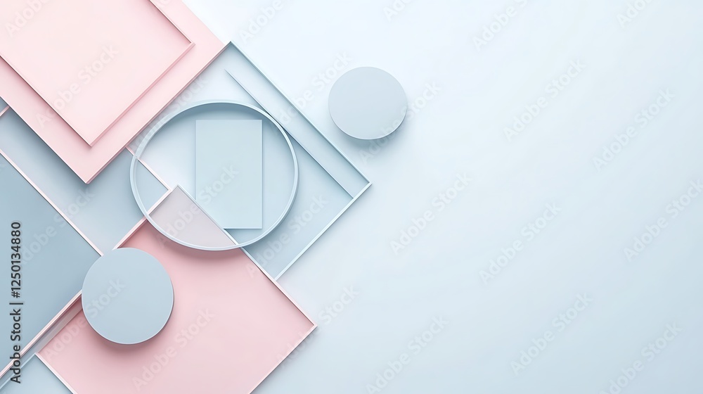 Pastel shapes background design (2) Pastel shapes background design (2)