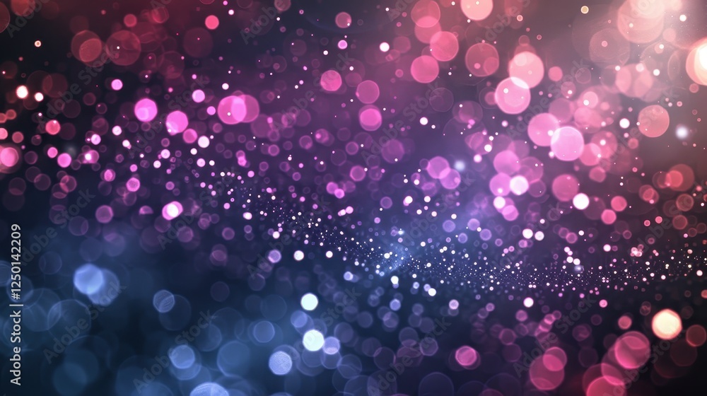 Abstract Purple and Blue Bokeh Background. Abstract Purple and Blue Bokeh Background.