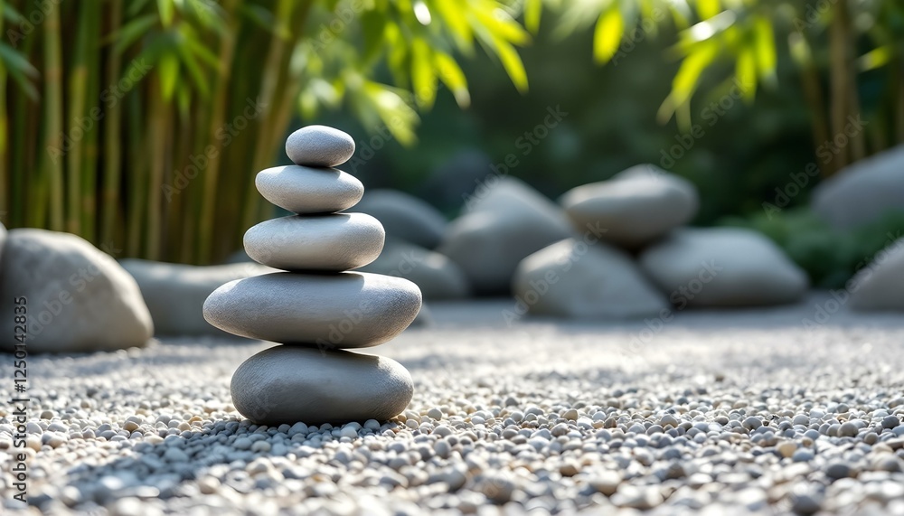 zen, stones, tall, stack, weathered, surfaces, asymmetrical, raked, gravel, traditional, Japanese, rock, garden, shadows, soft, bamboo, plants, swaying, wind, backdrop, photorealistic, detail, serene, zen, stones, tall, stack, weathered, surfaces, asymmetrical, raked, gravel, traditional, Japanese, rock, garden, shadows, soft, bamboo, plants, swaying, wind, backdrop, photorealistic, detail, serene,