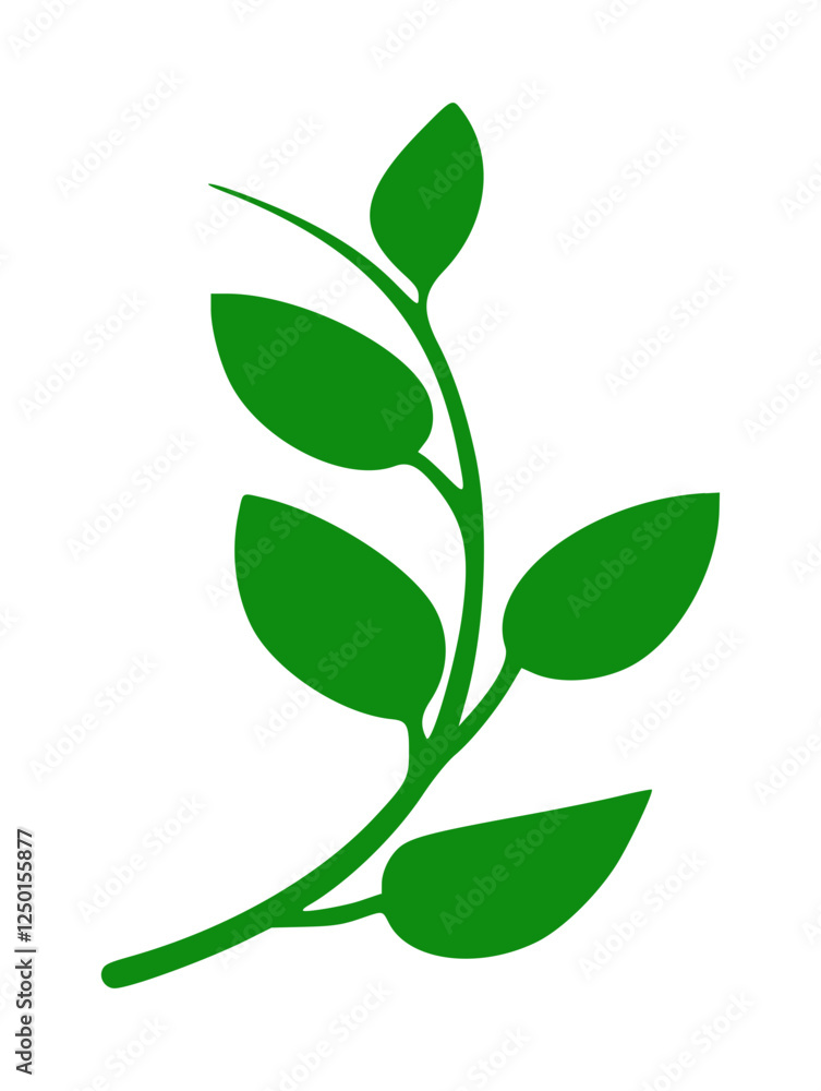 Vibrant Green Sprig Vibrant Green Sprig
