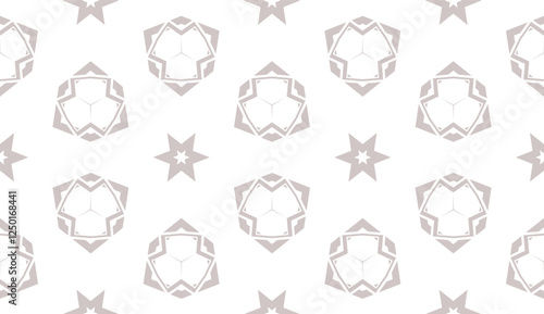 Geometric pattern. Seamless line art design. Vector illustration. For the design, printing, presentations, wallpapers