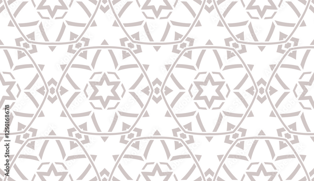 Geometric pattern. Seamless line art design. Vector illustration. For the design, printing, presentations, wallpapers