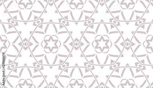 Geometric pattern. Seamless line art design. Vector illustration. For the design, printing, presentations, wallpapers