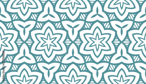 pattern with geometric color ornament, design for print fabric, bandana. vector illustration. red tone