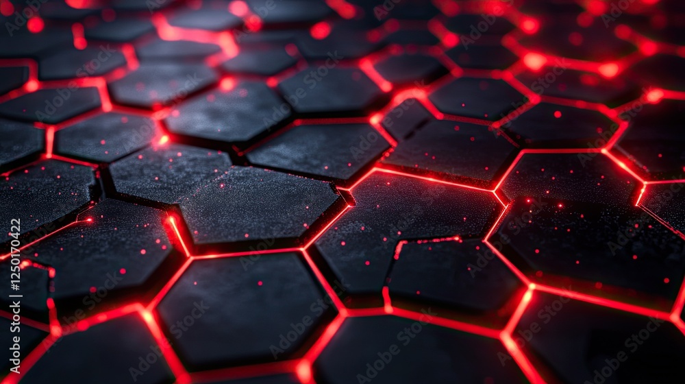 Abstract Red Technology Hexagonal Background, Representing Digital Connectivity, Network Systems, and Technological Advancement in the Digital World Abstract Red Technology Hexagonal Background, Representing Digital Connectivity, Network Systems, and Technological Advancement in the Digital World