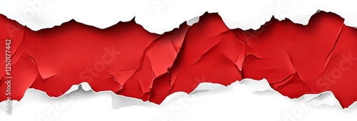 Wallpaper Mural Ripped Paper Red Background Torontodigital.ca