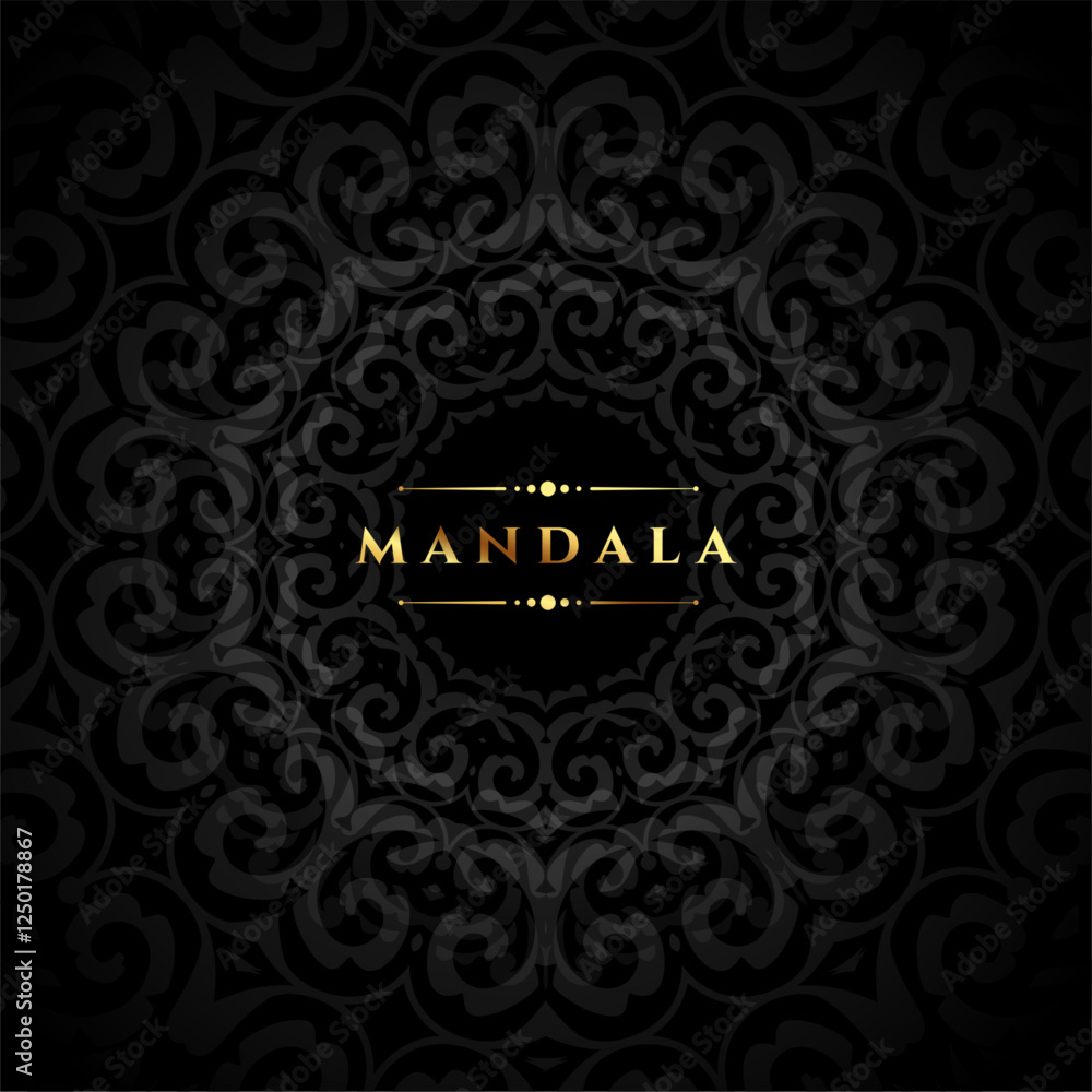 elegant mandala pattern background for a traditional indian look elegant mandala pattern background for a traditional indian look
