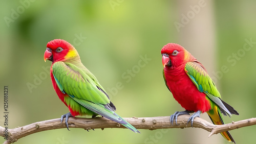 red and green rosella calyxes photo