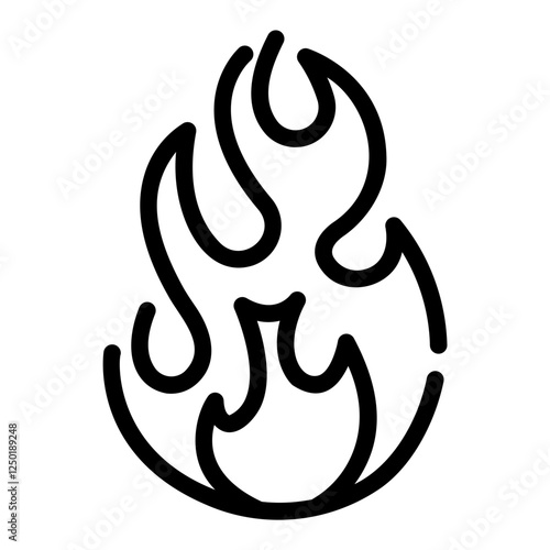 fire Line Icon