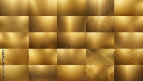 25 in 1, bundle – Golden Metal Gradient Textures, Just Crop Your Shot and Use