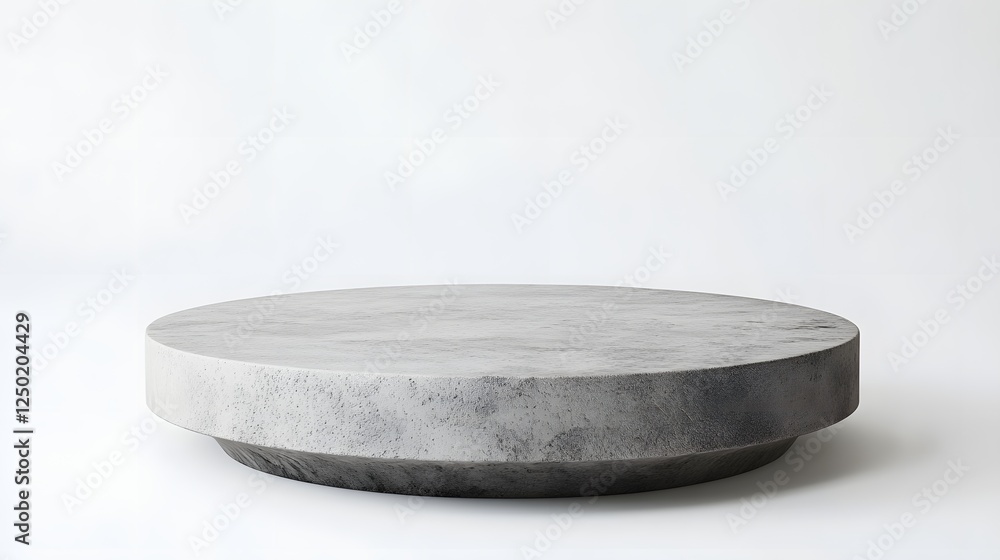 Circular Concrete Pedestal Display Stand Circular Concrete Pedestal Display Stand