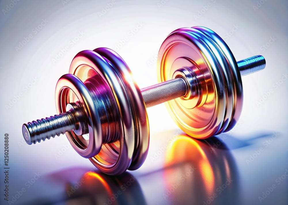 Long Exposure Fitness: Isolated Dumbbells with Motion Blur Long Exposure Fitness: Isolated Dumbbells with Motion Blur